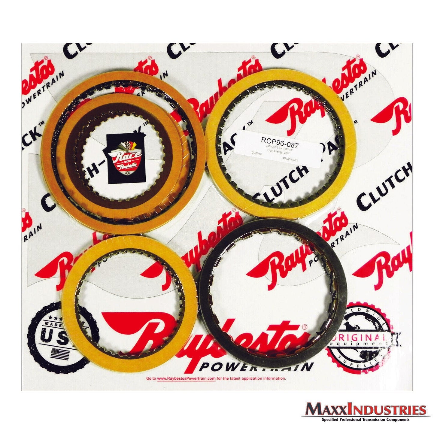 GM 4L60E Transmission Rebuild Kit w/Raybestos Premium Clutches (1997-2003)