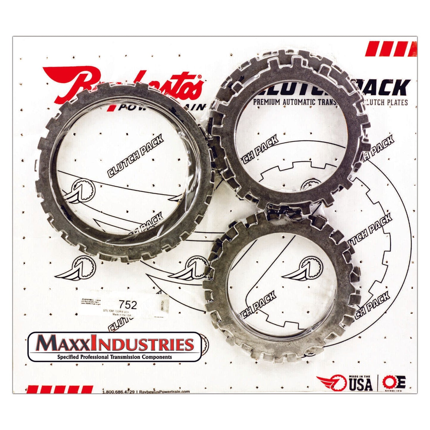 GM 4L60E Transmission Rebuild Kit w/Raybestos Premium Clutches (1997-2003)