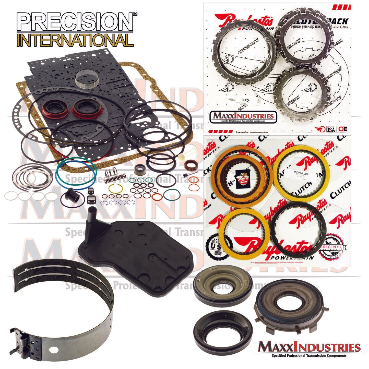 GM 4L60E Transmission Rebuild Kit w/Raybestos Premium Clutches (1997-2003)