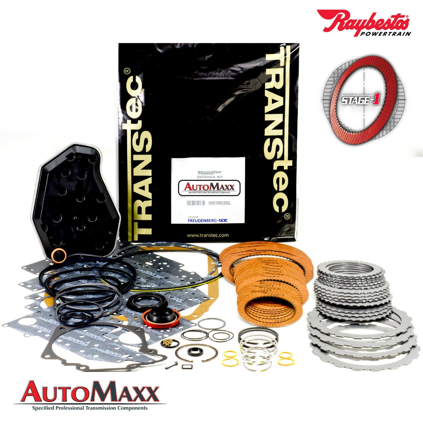 1996-03 AODE 4R70W Ford Transmission Performance Stage-1 Master Rebuild Kit