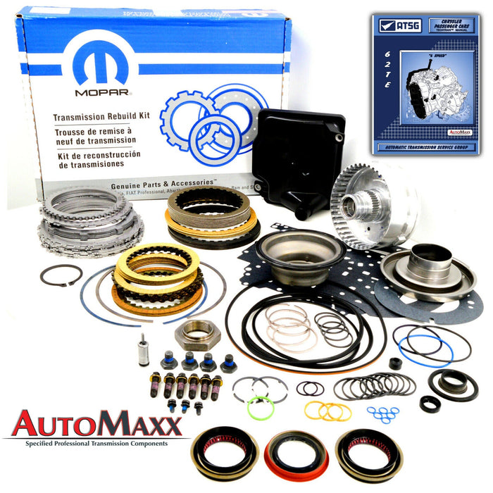 62TE Transmission Rebuild Kit with ATSG Book 2006+ Caravan Pacifica Journey VW