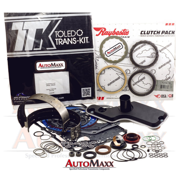 5R55W/S Transmission Rebuild Kit Raybestos Clutches with Bands 2002-08